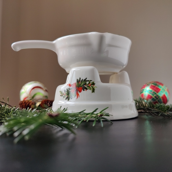 Pfaltzgraff butter warmer 116, 117 pieces | vintage | Christmas Heritage design - Picture 7 of 7